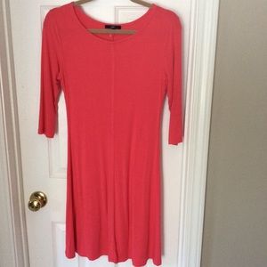 Pink dress, XS, 3/4 sleeve.